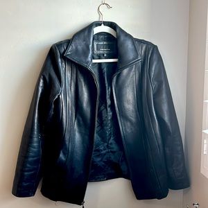 vintage leather jacket 🖤